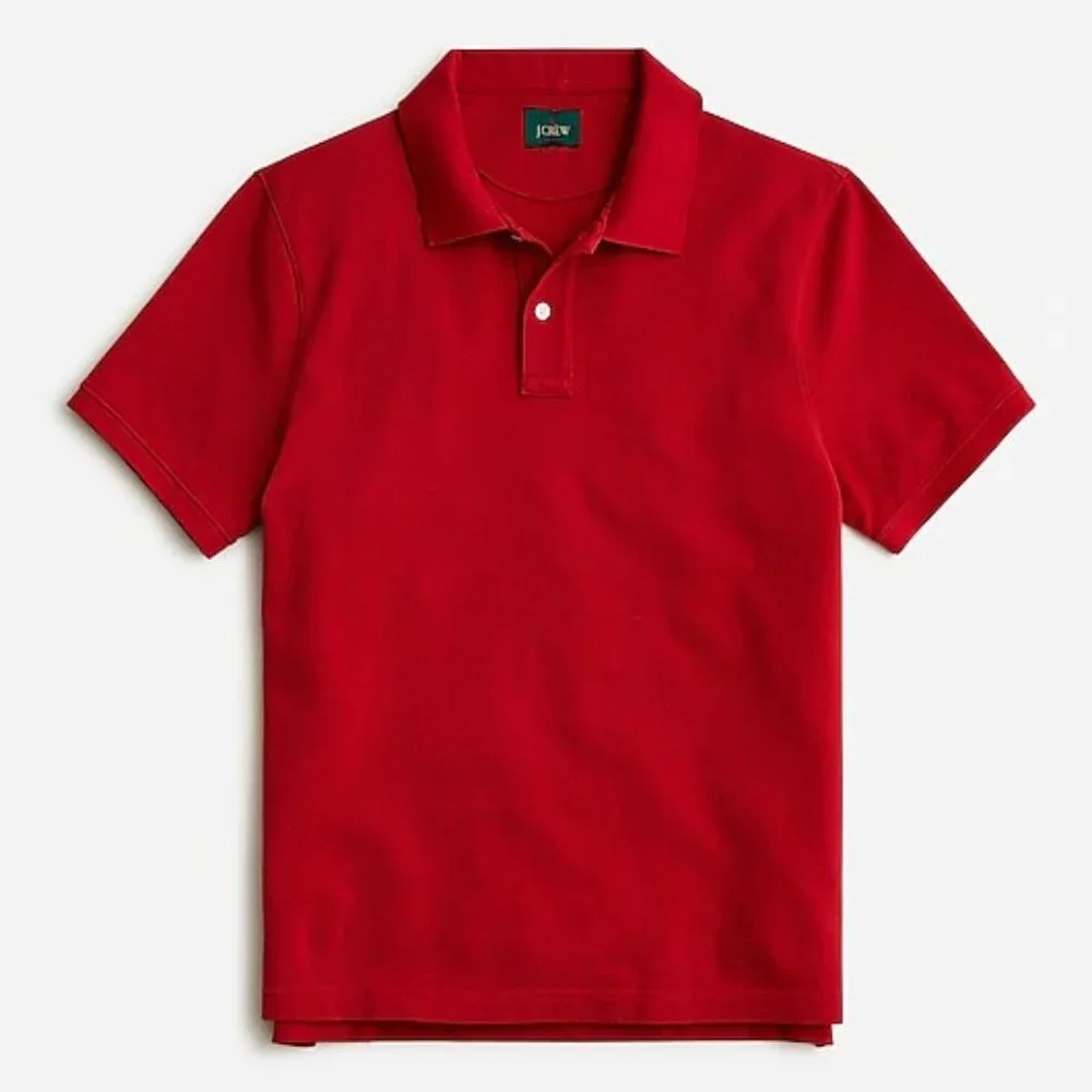 J. Crew Classic piqué polo shirt XL